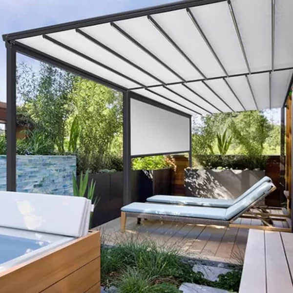 Retractable Pvc Pergola
