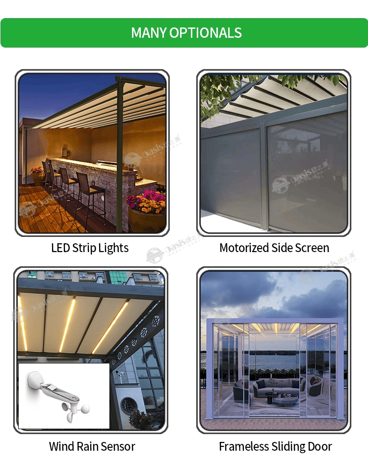 All-Weather Aluminum Patio Cover Corrosion-Resistant Frame Tear-Proof Fabric Windproof All-Weather Aluminum Patio Cover Corrosion-Resistant Frame Tear-Proof Fabric Windproof