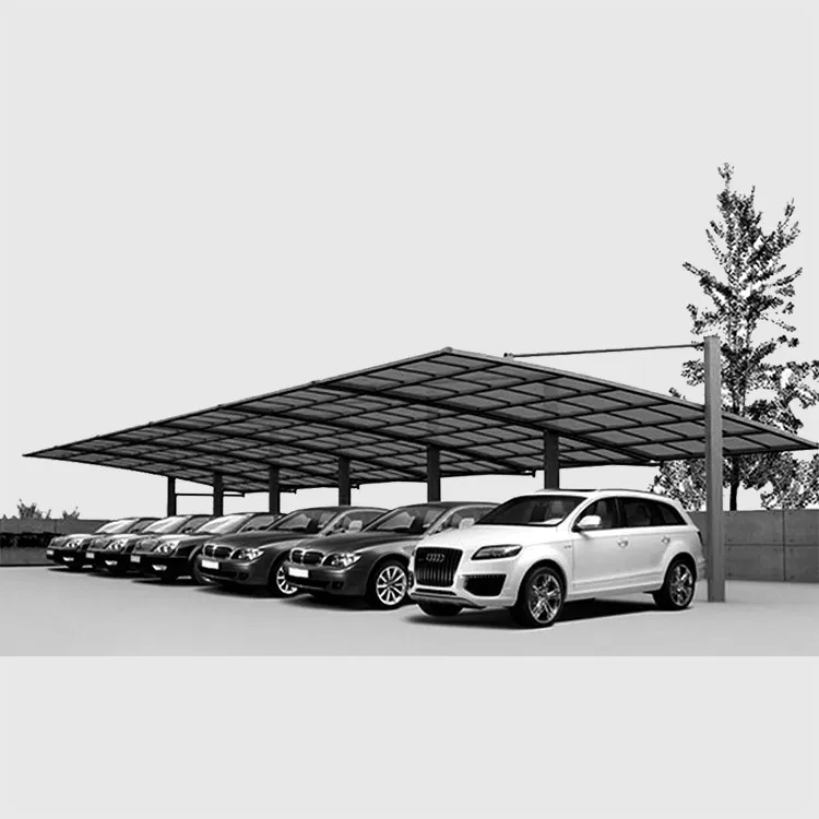 Modern Style Waterproof Garden Carports , Aluminum Car Shelter Wind Resistance