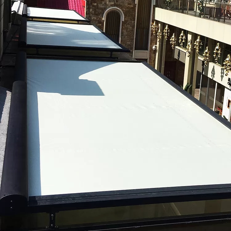 Custom Made Sizes Electric Sunshade Awning , Power Awning For House