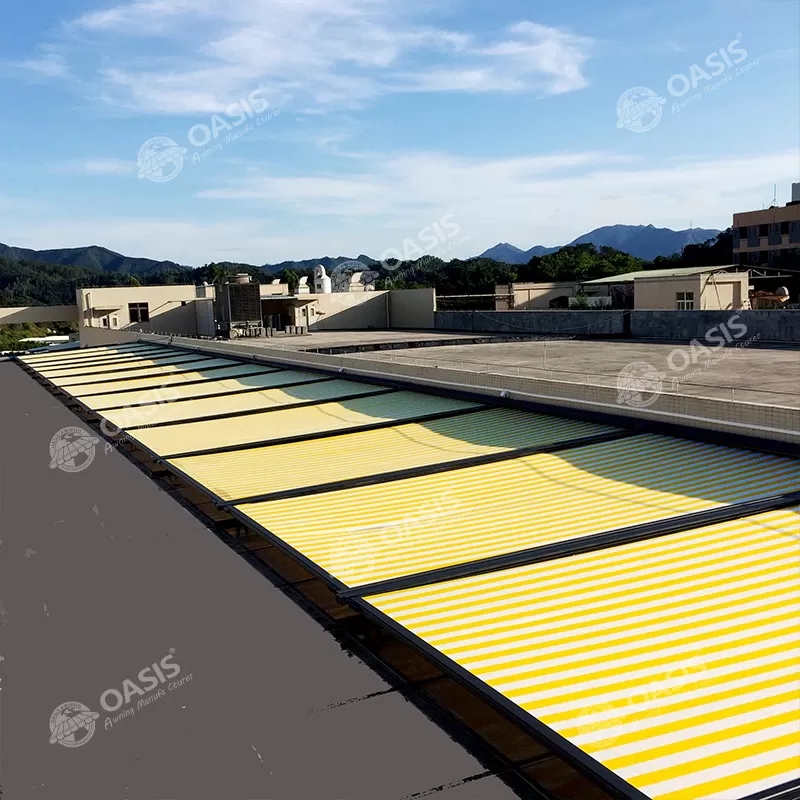 Best Price OEM ODM Spanish Fabric Electric Sunshade Awning, Heavy Duty Outdoor Shade for Commercial 